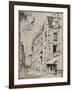 Cour Des Halles, Rue St Jacques, 1915-Bror Julius Olsson Nordfeldt-Framed Giclee Print