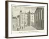 Cour Du College De Lisieux En 1779-null-Framed Giclee Print