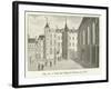 Cour Du College De Lisieux En 1779-null-Framed Giclee Print