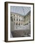 Cour Marly : vue d'ensemble, vue intérieure-null-Framed Giclee Print