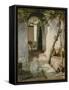 Cour marocaine-Jean Joseph Benjamin Constant-Framed Stretched Canvas
