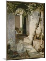 Cour marocaine-Jean Joseph Benjamin Constant-Mounted Giclee Print