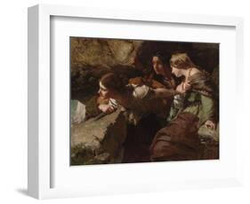 Courage, Anxiety and Despair: Watching the Battle-James Sant-Framed Giclee Print