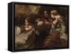 Courage, Anxiety and Despair: Watching the Battle-James Sant-Framed Stretched Canvas