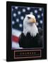 Courage - Eagle and Flag-Unknown Unknown-Stretched Canvas