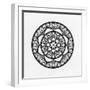 Courage Mandala-Nicky Kumar-Framed Giclee Print