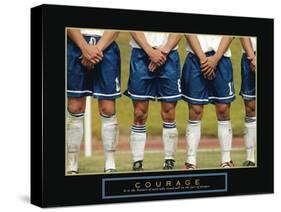 Courage - Soccer-Unknown Unknown-Stretched Canvas