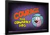 Courage the Cowardly Dog - Title-Trends International-Framed Poster