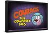 Courage the Cowardly Dog - Title-Trends International-Framed Poster