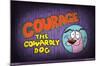 Courage the Cowardly Dog - Title-Trends International-Mounted Poster