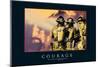 Courage-null-Mounted Art Print