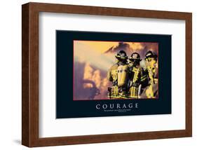 Courage-null-Framed Art Print