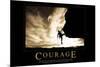 Courage-null-Mounted Art Print