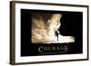 Courage-null-Framed Art Print