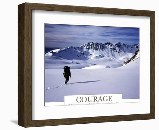 Courage-AdventureArt-Framed Photographic Print