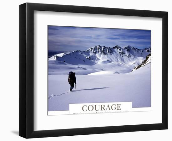 Courage-AdventureArt-Framed Photographic Print