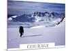 Courage-AdventureArt-Mounted Photographic Print