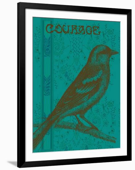 Courage-Ricki Mountain-Framed Art Print