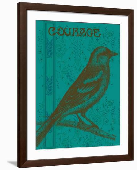 Courage-Ricki Mountain-Framed Art Print