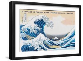 Courage-null-Framed Art Print