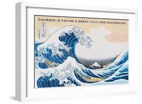 Courage-null-Framed Art Print