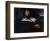 Courbet: Self-Portrait-Gustave Courbet-Framed Giclee Print