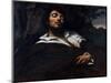 Courbet: Self-Portrait-Gustave Courbet-Mounted Giclee Print