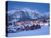 Courchevel 1850 Ski Resort in the Three Valleys, Les Trois Vallees, Savoie, French Alps, France-Gavin Hellier-Stretched Canvas