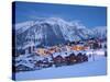 Courchevel 1850 Ski Resort in the Three Valleys, Les Trois Vallees, Savoie, French Alps, France-Gavin Hellier-Stretched Canvas