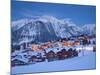 Courchevel 1850 Ski Resort in the Three Valleys, Les Trois Vallees, Savoie, French Alps, France-Gavin Hellier-Mounted Photographic Print