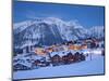 Courchevel 1850 Ski Resort in the Three Valleys, Les Trois Vallees, Savoie, French Alps, France-Gavin Hellier-Mounted Photographic Print