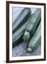 Courgettes (Curcurbita Pepo)-Maxine Adcock-Framed Photographic Print