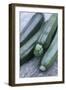 Courgettes (Curcurbita Pepo)-Maxine Adcock-Framed Photographic Print