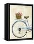 Courier Fleur I-null-Framed Stretched Canvas