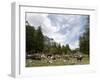 Courmayeur, Mont Blanc, Val Ferret, Aosta Valley, Italy, Europe-Angelo Cavalli-Framed Photographic Print