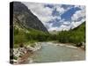 Courmayeur, Mont Blanc, Val Ferret, Aosta Valley, Italy, Europe-Angelo Cavalli-Stretched Canvas