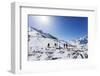 Courmayeur Ski Resort, Aosta Valley, Italian Alps, Italy, Europe-Christian Kober-Framed Photographic Print