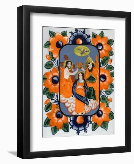 Couronnement de la Vierge-null-Framed Giclee Print