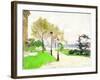 Cours-la-Reine, pont Alexandre III-Ernest Renoux-Framed Giclee Print