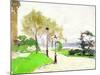 Cours-la-Reine, pont Alexandre III-Ernest Renoux-Mounted Giclee Print