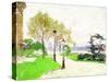 Cours-la-Reine, pont Alexandre III-Ernest Renoux-Stretched Canvas