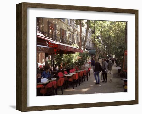 Cours Mirabeau, Aix-En-Provence, Bouches-Du-Rhone, Provence, France-John Miller-Framed Photographic Print