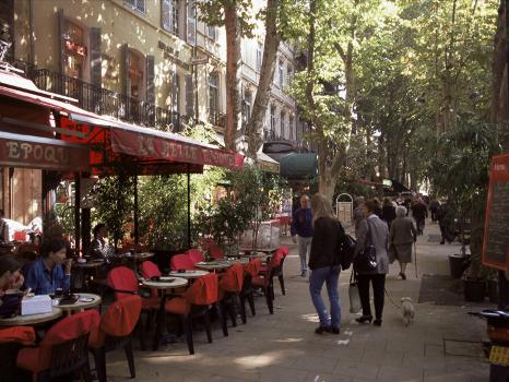 'Cours Mirabeau, Aix-En-Provence, Bouches-Du-Rhone, Provence, France'  Photographic Print - John Miller | AllPosters.com