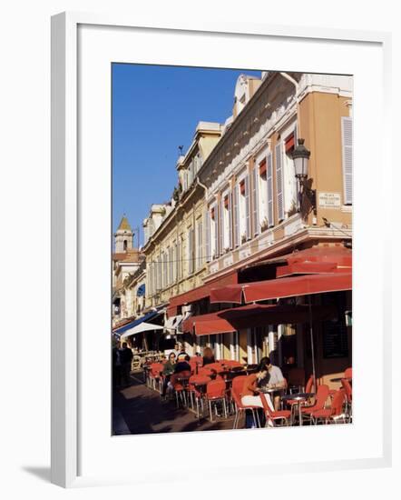 Cours Saleya, Nice, Alpes Maritimes, Cote d'Azur, Provence, France-John Miller-Framed Photographic Print