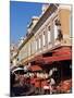 Cours Saleya, Nice, Alpes Maritimes, Cote d'Azur, Provence, France-John Miller-Mounted Photographic Print