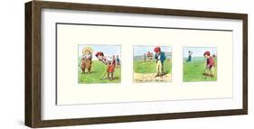 Course Hazards-Arthur Frost-Framed Premium Giclee Print