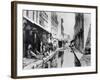 Course of the Bievre in Paris with Tanneries, 1858-78-Charles Marville-Framed Giclee Print