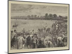 Coursing at Altcar-null-Mounted Giclee Print
