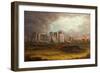 Coursing at Stonehenge, Wiltshire, 1817-Samuel Spode-Framed Giclee Print