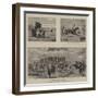 Coursing at Stonehenge-William Small-Framed Giclee Print